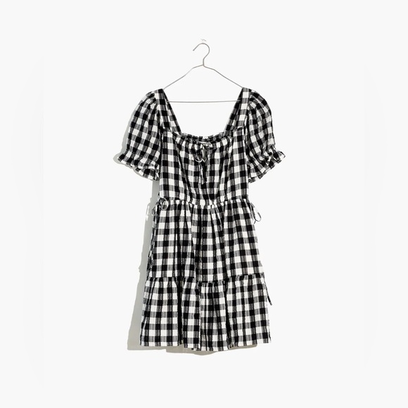 Madewell Tiered Mini Dress XL - Picture 5 of 9